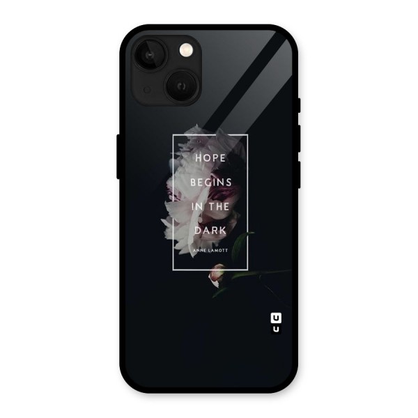 Dark Hope Glass Back Case for iPhone 13