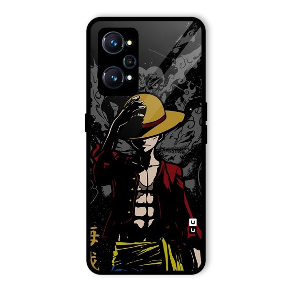 Dark Luffy Art Glass Back Case for Realme GT Neo2