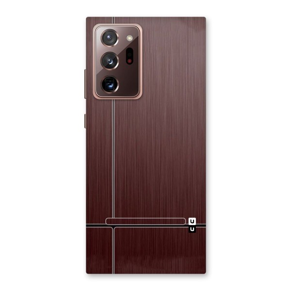 Dark Maroon Classic Design Back Case for Galaxy Note 20 Ultra
