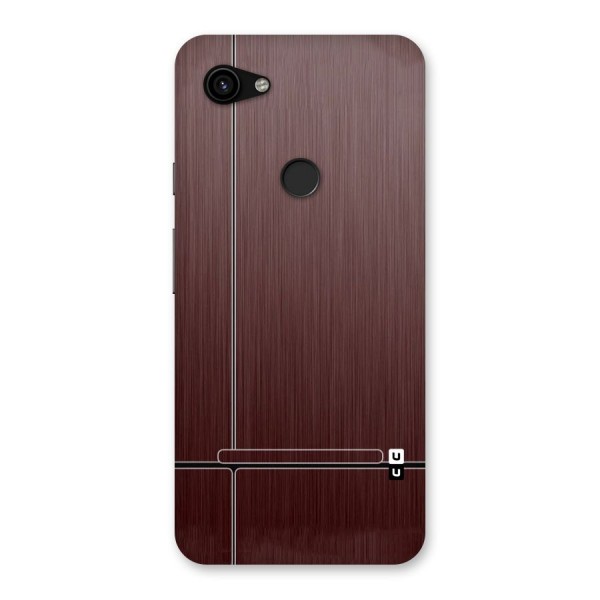 Dark Maroon Classic Design Back Case for Google Pixel 3a XL