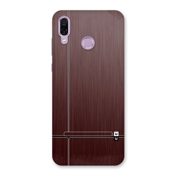 Dark Maroon Classic Design Back Case for Honor Play
