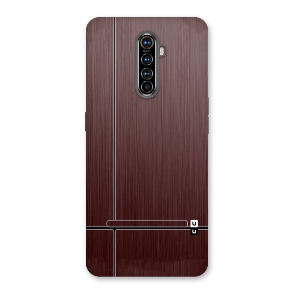 Dark Maroon Classic Design Back Case for Realme X2 Pro