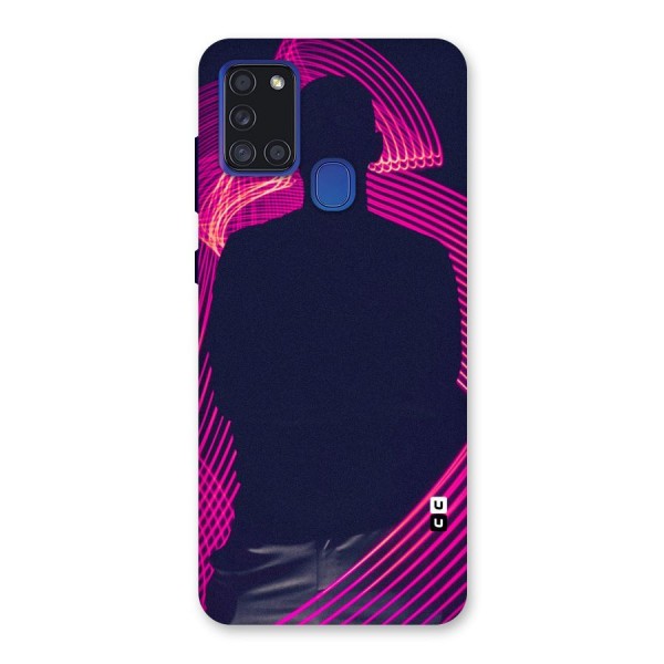 Dark Night DJ Back Case for Galaxy A21s