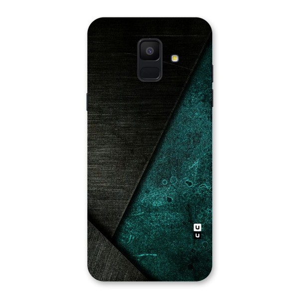 Dark Olive Green Back Case for Galaxy A6 (2018)