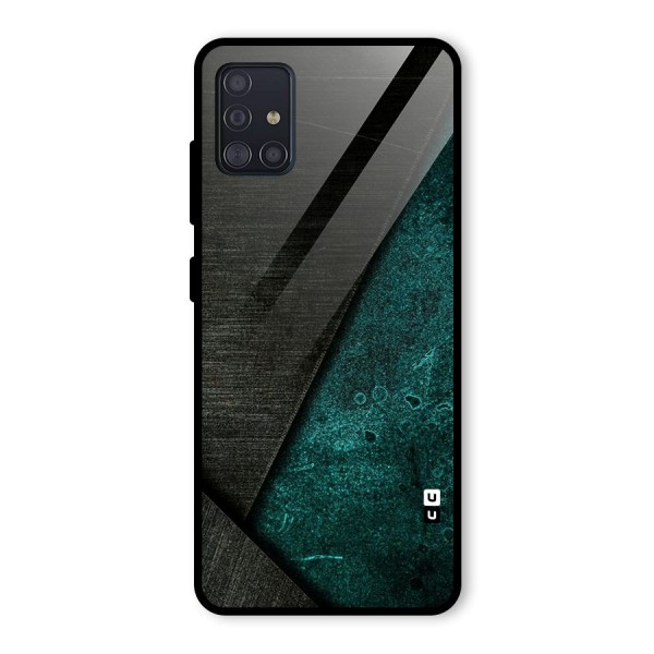 Dark Olive Green Glass Back Case for Galaxy A51