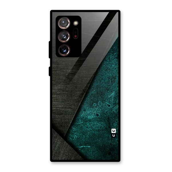 Dark Olive Green Glass Back Case for Galaxy Note 20 Ultra