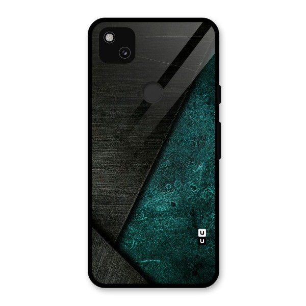 Dark Olive Green Glass Back Case for Google Pixel 4a