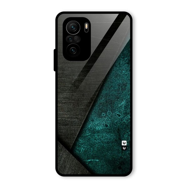 Dark Olive Green Glass Back Case for Mi 11x