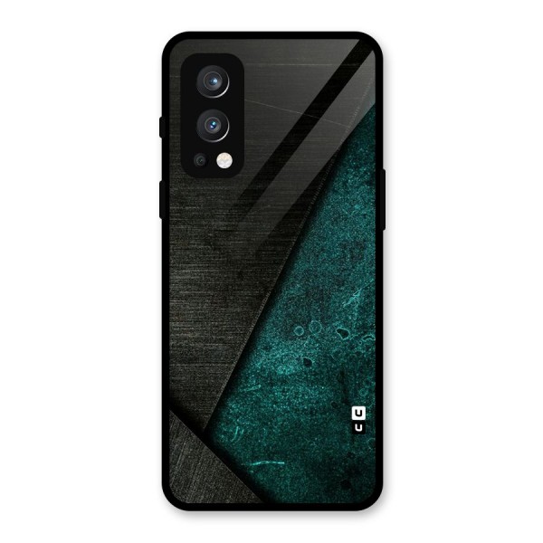 Dark Olive Green Glass Back Case for OnePlus Nord 2 5G