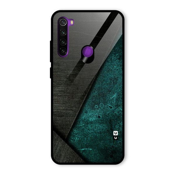 Dark Olive Green Glass Back Case for Redmi Note 8