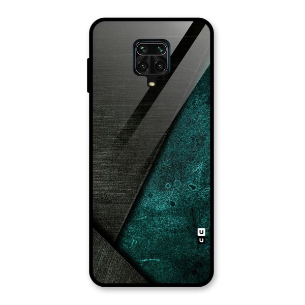 Dark Olive Green Glass Back Case for Redmi Note 9 Pro