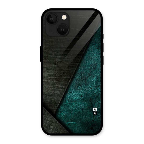 Dark Olive Green Glass Back Case for iPhone 13