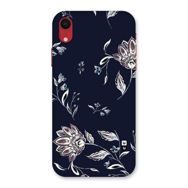 Dark Petals Back Case for iPhone XR