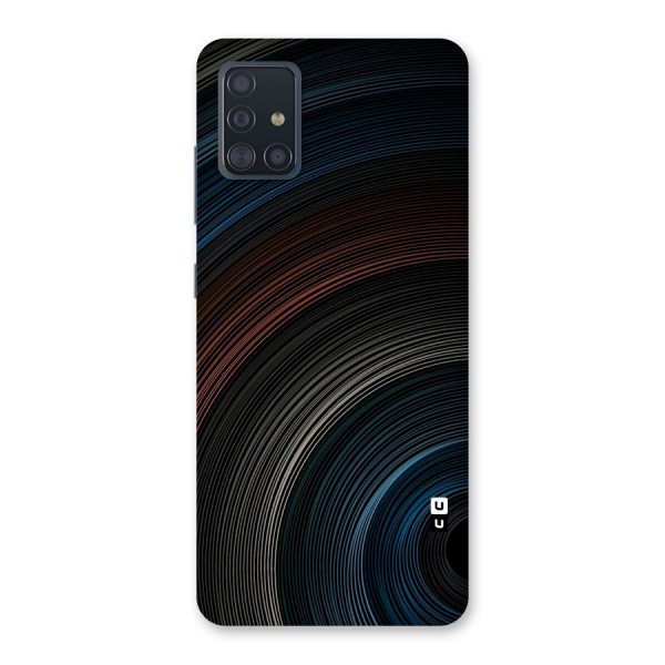 Dark Shade Swirls Back Case for Galaxy A51