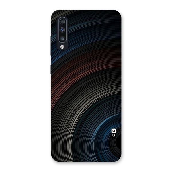 Dark Shade Swirls Back Case for Galaxy A70