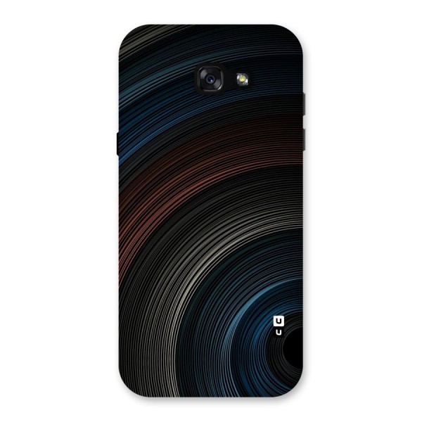 Dark Shade Swirls Back Case for Galaxy A7 (2017)