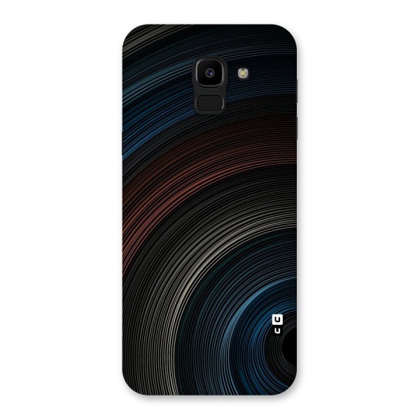 Dark Shade Swirls Back Case for Galaxy J6