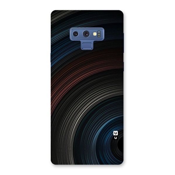 Dark Shade Swirls Back Case for Galaxy Note 9