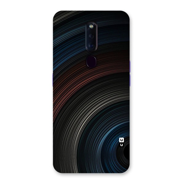 Dark Shade Swirls Back Case for Oppo F11 Pro