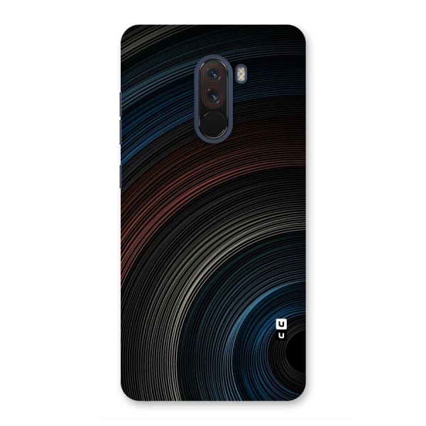 Dark Shade Swirls Back Case for Poco F1