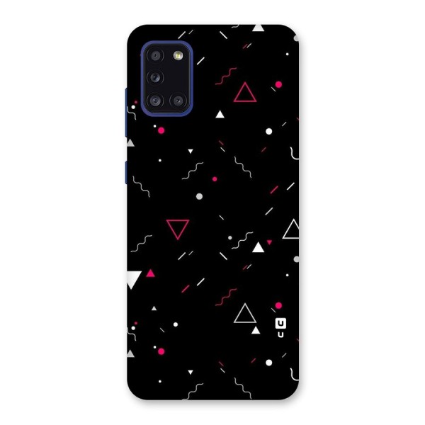 Dark Shapes Design Back Case for Galaxy A31