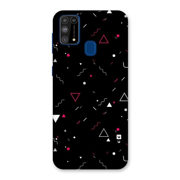 Dark Shapes Design Back Case for Galaxy M31