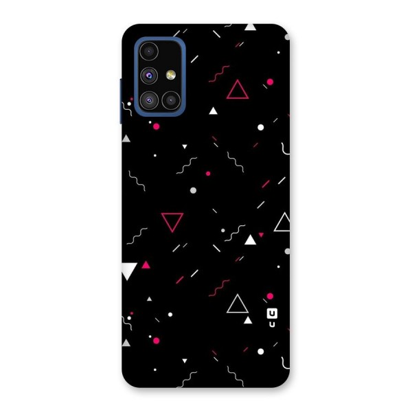 Dark Shapes Design Back Case for Galaxy M51