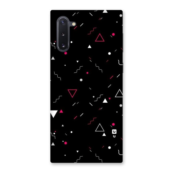 Dark Shapes Design Back Case for Galaxy Note 10