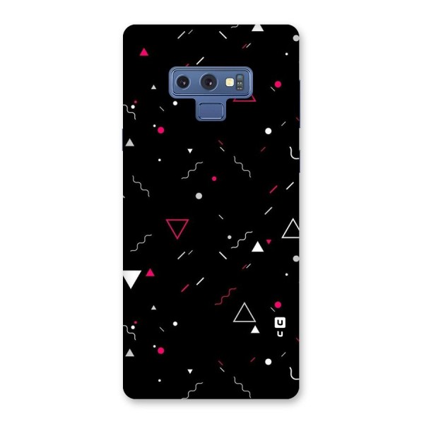 Dark Shapes Design Back Case for Galaxy Note 9