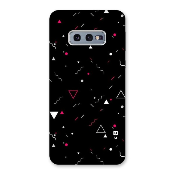 Dark Shapes Design Back Case for Galaxy S10e