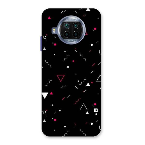 Dark Shapes Design Back Case for Mi 10i