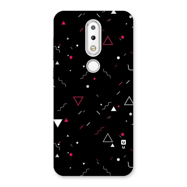 Dark Shapes Design Back Case for Nokia 6.1 Plus