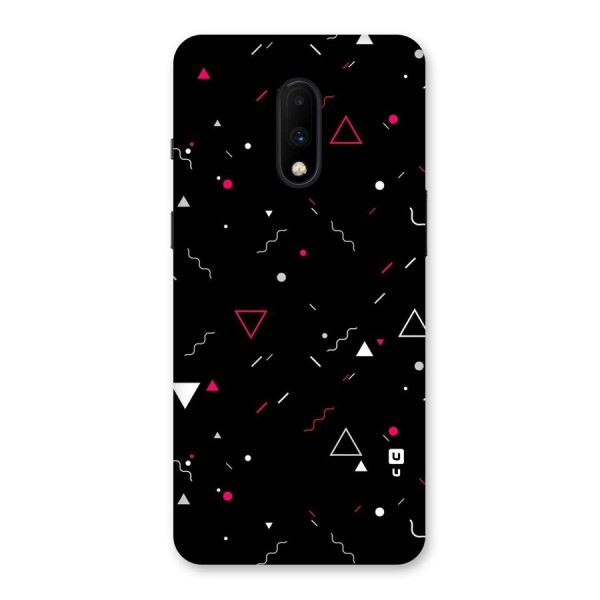 Dark Shapes Design Back Case for OnePlus 7