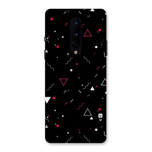 Dark Shapes Design Back Case for OnePlus 8