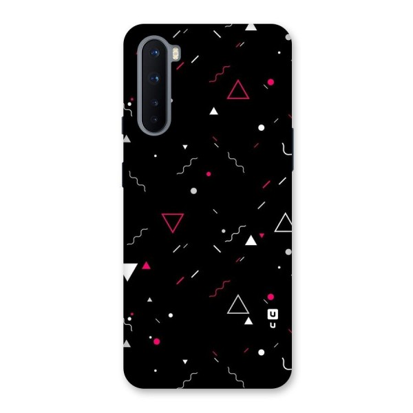 Dark Shapes Design Back Case for OnePlus Nord