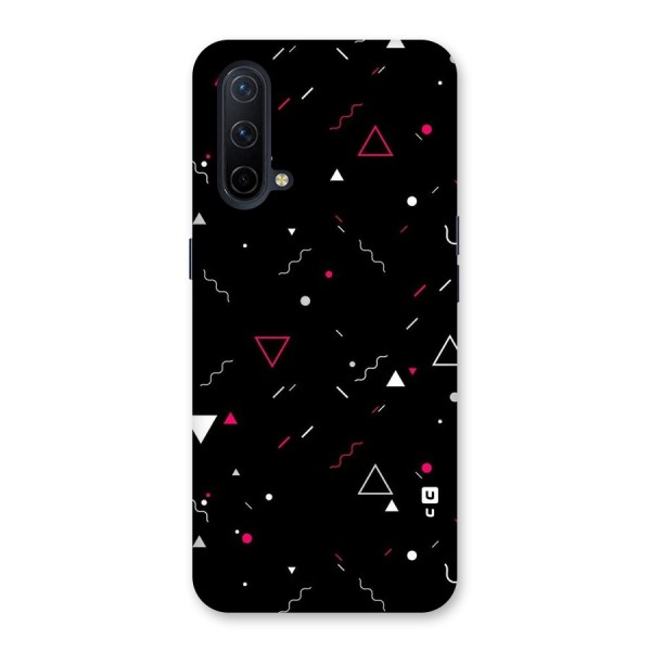 Dark Shapes Design Back Case for OnePlus Nord CE 5G