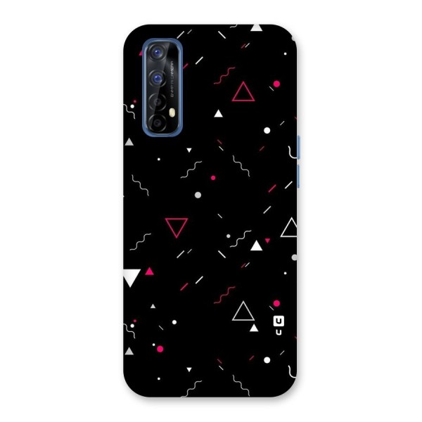 Dark Shapes Design Back Case for Realme 7