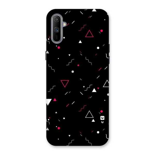 Dark Shapes Design Back Case for Realme C3