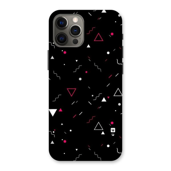 Dark Shapes Design Back Case for iPhone 12 Pro Max