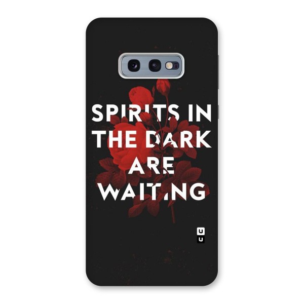 Dark Spirits Back Case for Galaxy S10e