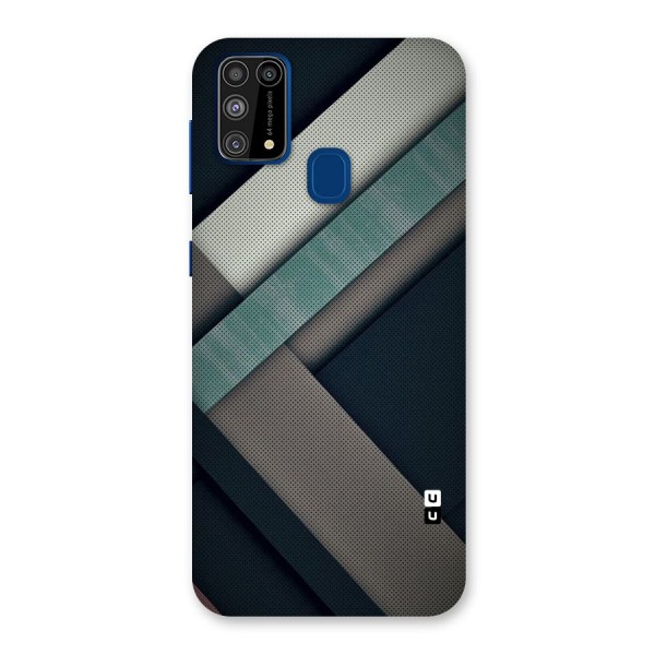 Dark Stripes Back Case for Galaxy M31