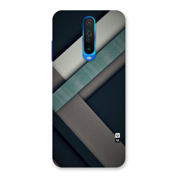 Dark Stripes Back Case for Poco X2