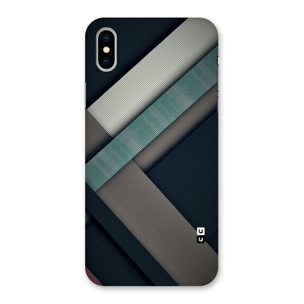 Dark Stripes Back Case for iPhone XS