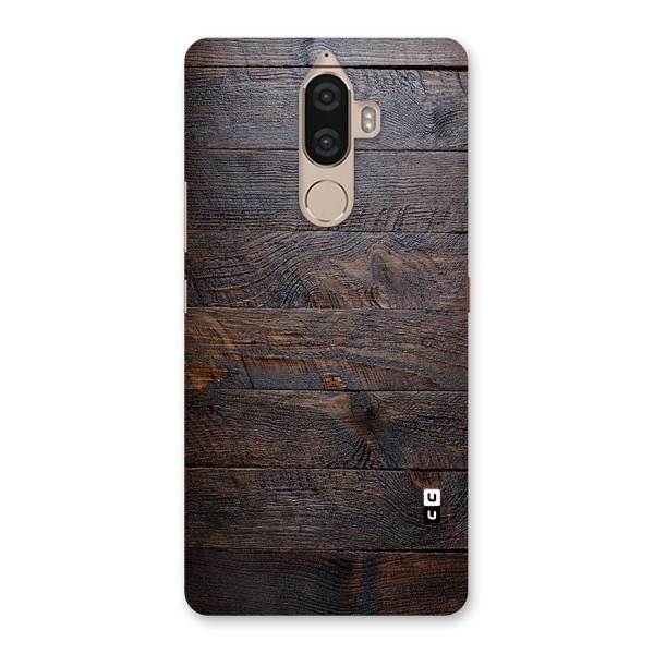 Dark Wood Printed Back Case for Lenovo K8 Note