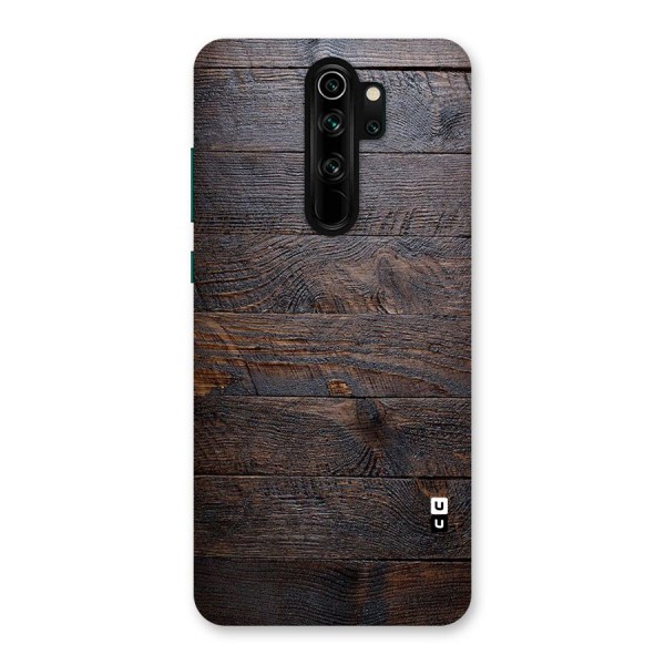 Dark Wood Printed Back Case for Redmi Note 8 Pro