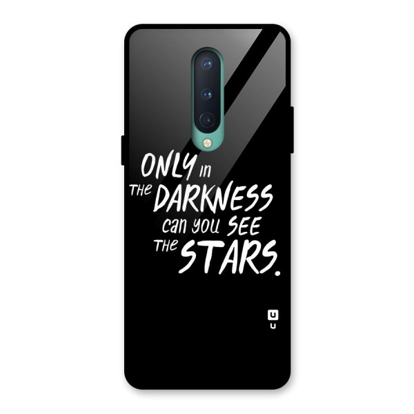 Darkness and the Stars Glass Back Case for OnePlus 8