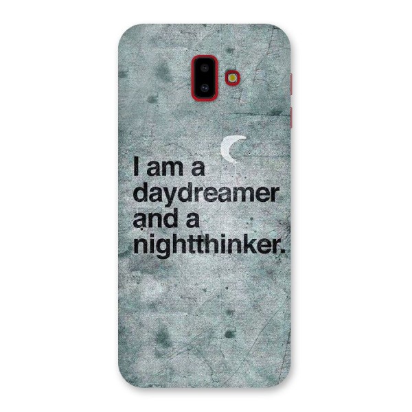 Day Dreamer Night Thinker Back Case for Galaxy J6 Plus