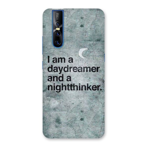 Day Dreamer Night Thinker Back Case for Vivo V15 Pro