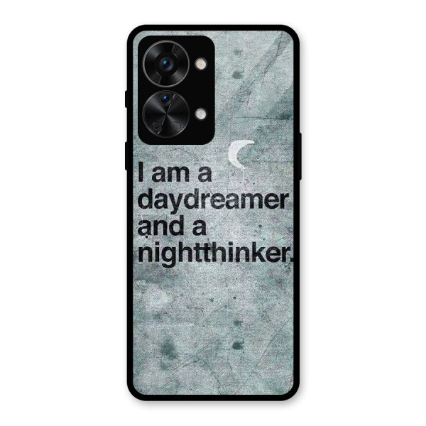 Day Dreamer Night Thinker Glass Back Case for OnePlus Nord 2T