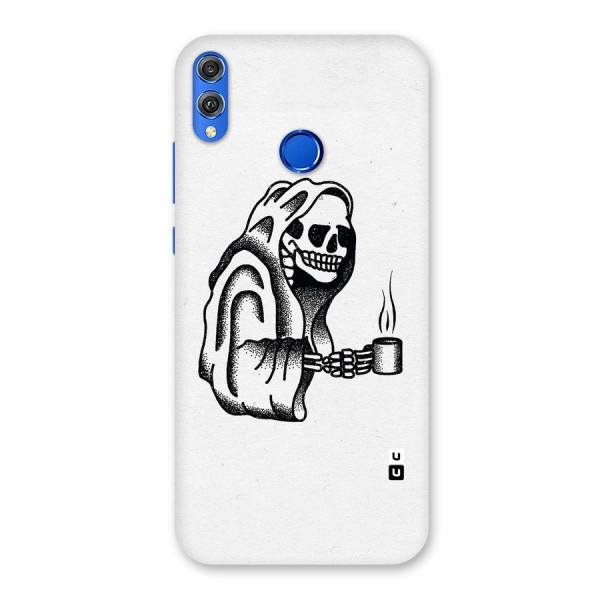 Dead But Coffee Back Case for Honor 8X